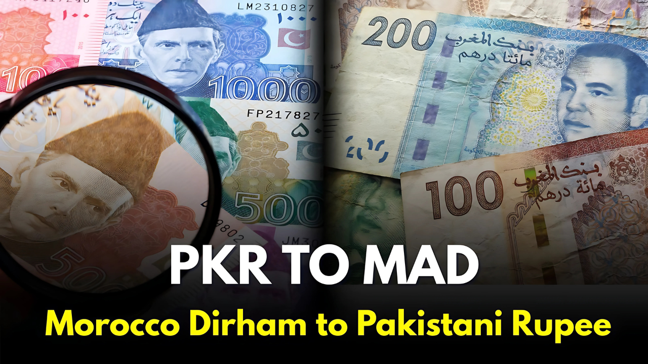 Morocco Dirham (MAD) to Pakistani Rupee (PKR)