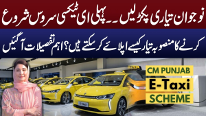 CM Punjab E-Taxi Scheme