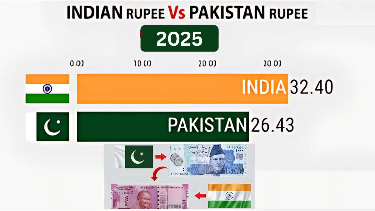 PKR vs Indian Rupee